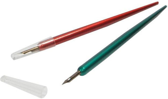 Cretacolor Calligraphy Mini Red and Green Tips 10 Pieces Marker
