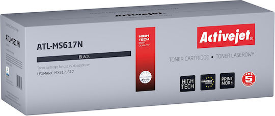 Active Jet Compatible Toner for Laser Printer Lexmark 56f2000 Black