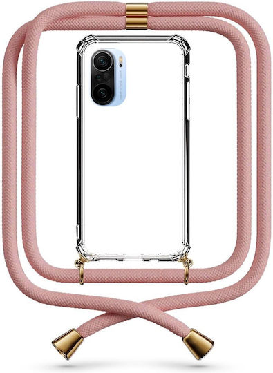 Transparente Handyhülle mit Nackenkette Nude für Xiaomi Mi 11i