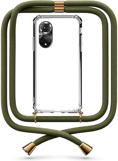 Θήκη Κινητού Διάφανη Κορδόνι Khaki Honor 50