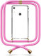 Husă Telefon Transparentă Cu Șnur Fuchsia Huawei Y6s
