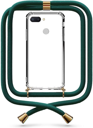 Калъф За Мобилен Телефон Прозрачен Каишка За Врата Forest Green Xiaomi Redmi 6/6a