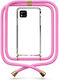 Θήκη Κινητού Διάφανη Κορδόνι Fuchsia Realme C11 2021