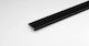 Pvc Corner Profile 20x10mm/1m Black Satin