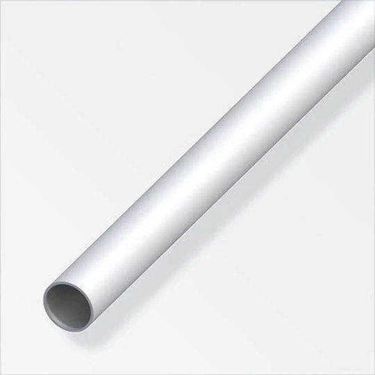 Кръгъл Алуминиев Тръбен Профил Анодизиран 12 Мм 1 М Alfer Aluminium