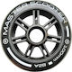 Master Stunt 100 Mm Kinderroller-Zubehör Rad Schwarz Transparent