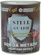 Lackprom Metall-Holz Farben 3 In 1 Schwarze Farbe 700 Ml