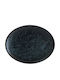 Bonna Bonna Vesper Matt Shallow Oval Plate 31x24cm