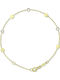 Ortaxidis Women's Bracelet Gold 14K with Zircon