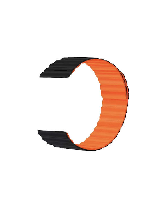 Trender Silikon Tragbare Bänder Schwarz 22 mm