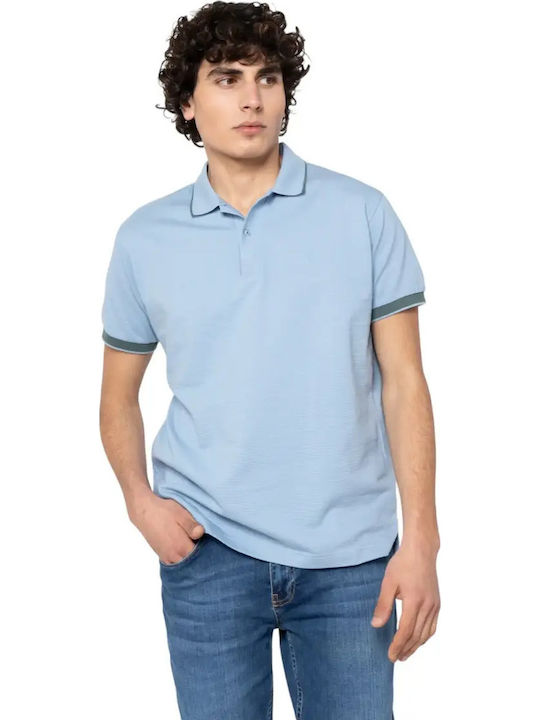 The Bostonians Polo Μπλούζα Κοντομάνικη Σιέλ