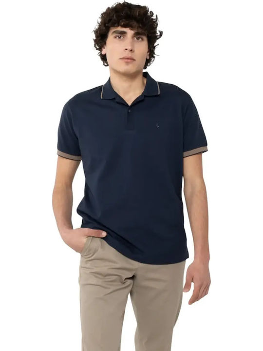 The Bostonians Polo Μπλούζα Κοντομάνικη Μπλε