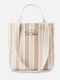MC2 Stoff Strandtasche Braun