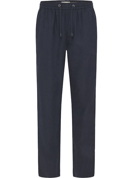 Blend Παντελόνι Chino σε Loose Εφαρμογή Μπλε