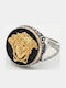 Hillas Men's Silver Ring