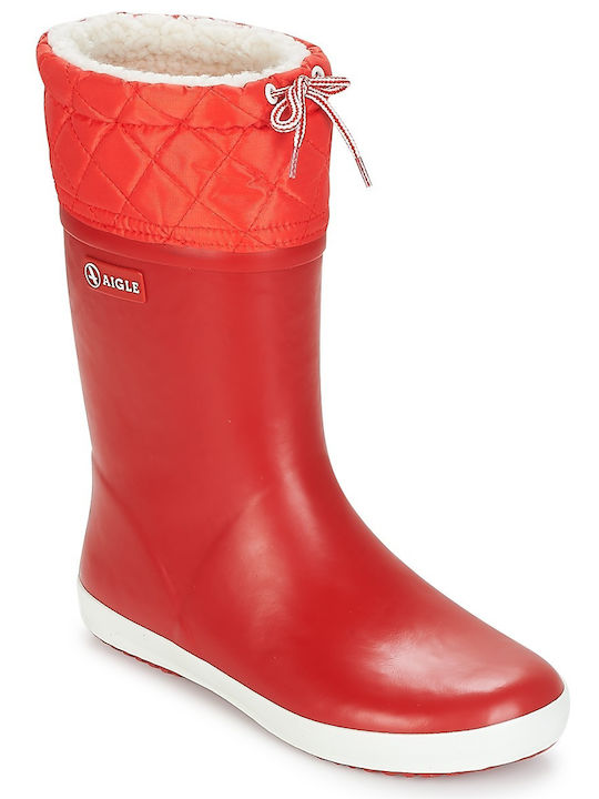 Aigle Kids Wellies Giboulee Red