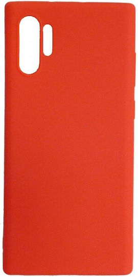Husă Mată Back Cover Din Silicon 1.2mm Portocalie (Galaxy Note 10+ Realme 10 Pro Plus)