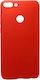 Matt Back Cover Σιλικόνης 1.2mm Κόκκινο (Xiaomi Mi 8 Lite)