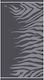24home.gr Gray Beach Towel 160x86cm