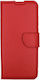 Y9 Prime 2019 Buchen Sie Leder Rote (Huawei P Smart Z / Honor 9X)