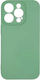 Silicone Green Back Cover (iPhone 17 Pro)