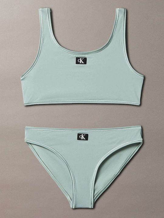 Calvin Klein Kids Bikini Swimwear Gray