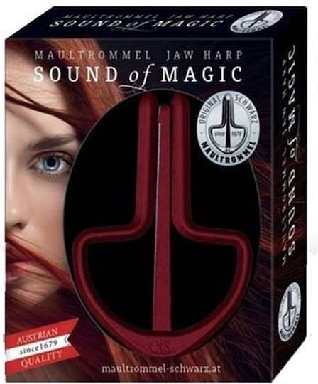 Gewa Mouth Harp Schwarz Jew Joy Harp Red 844.953