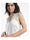 Admas Summer Bridal Women's Nightgown White