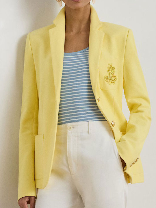 Ralph Lauren Damen Blazer Gelb