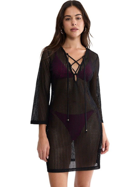 Triumph Women's Mini Beach Dress Black