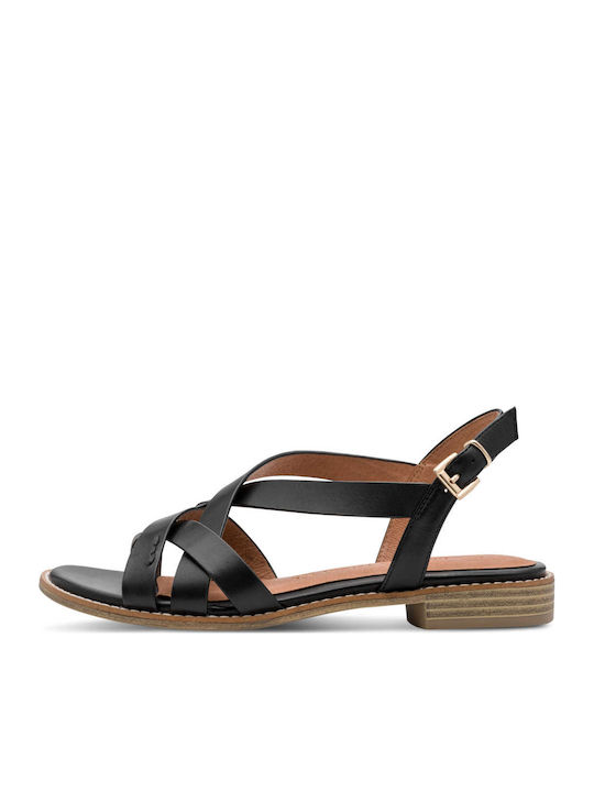 Leather Sandals Black