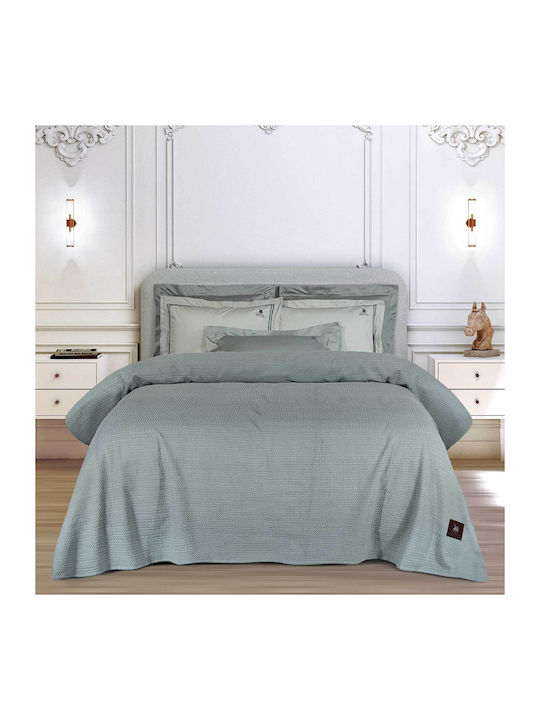 Greenwich Polo Club 4457 Κουβέρτα Πικέ Μονή 160x240εκ. Grey