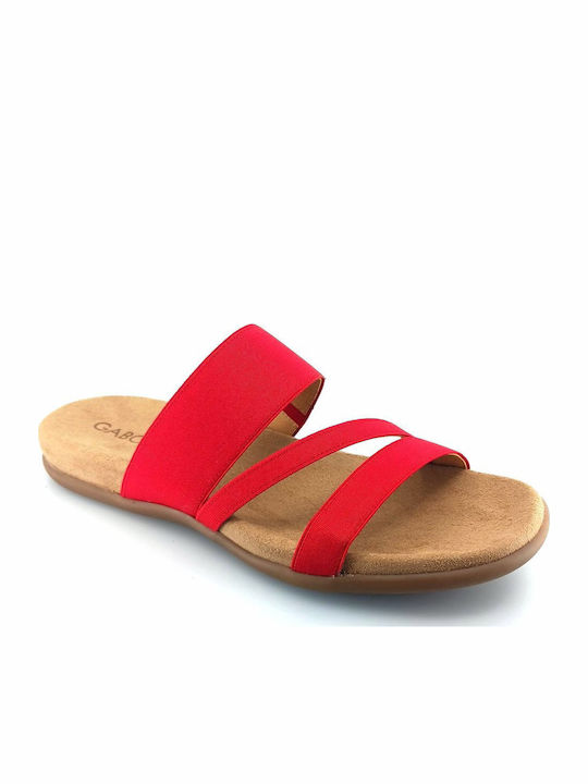 Leather Women's Anatomic Red Sandals