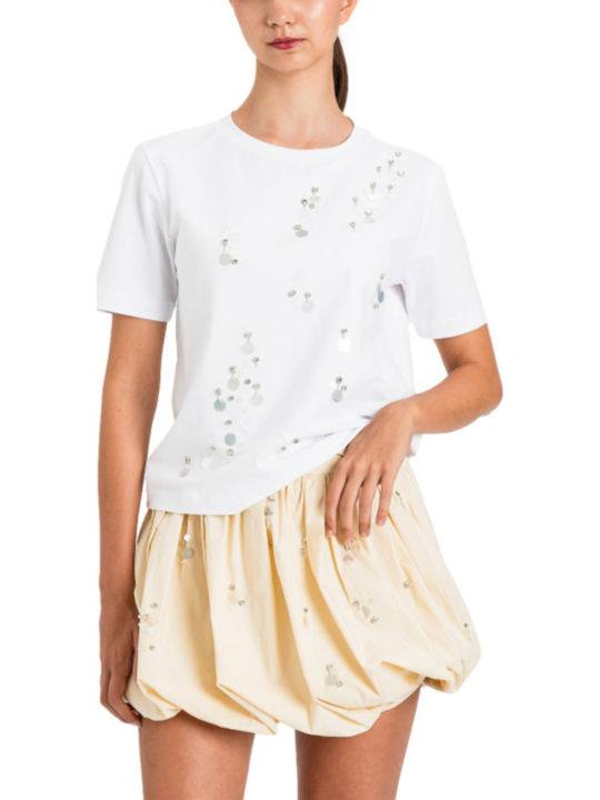 Women's Cotton Blouse Off-White