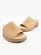 Anatomic Women's Summer Platforms In Slipper Style Beige