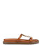 Women's Flat Sandals Brown
