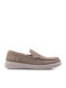 Δερμάτινα Ανδρικά Loafers σε Μπεζ Χρώμα