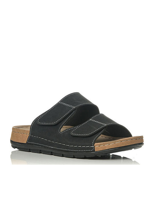 SaveYourFeet Herrensandalen Schwarz