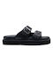 Hallan Men's Sandals in Black Colour