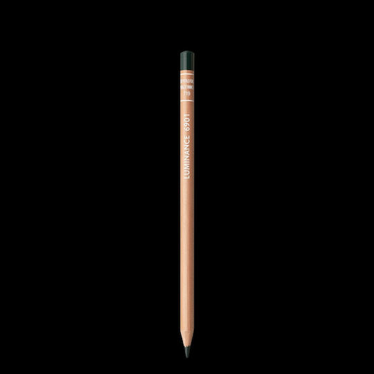 Caran D'ache Κραιγιον Φ3.8mm 6901 Luminance Dark Phtalocyanine Green 3 Τεμαχια