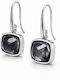Enotia Silver Dangle Earrings with Stones