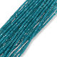 Jade Beads Tague Aqua Turquoise 3*4 Mm