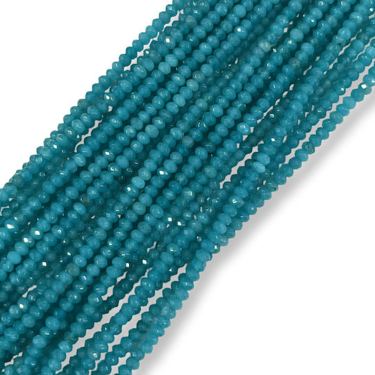 Jade Beads Tague Aqua Turquoise 3*4 Mm
