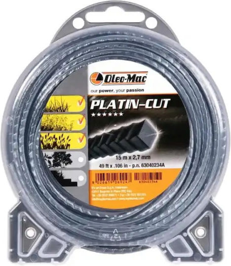 Oleo-mac Platin Square Line 2.7mm 15m