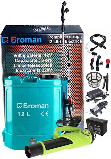 Pulverizator cu Presiune Electric cu Capacitate 12l