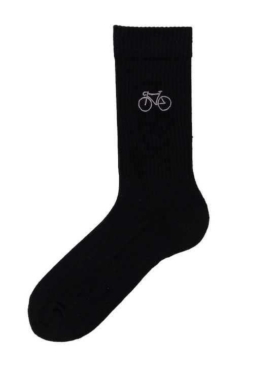 Soma Men's Socks with Patterns Black