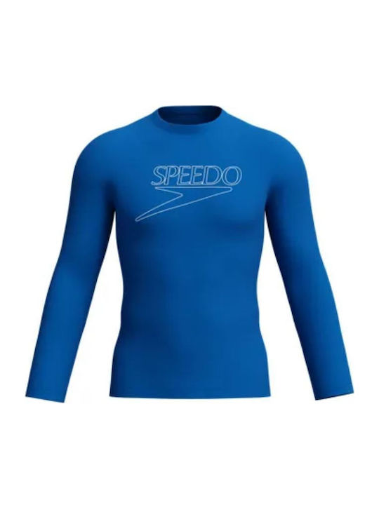 Speedo Αντηλιακή Μπλούζα Μπλε