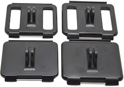 Hintertüren Gopro Hero 4/3+ Gehäuse Set 4 Schwarz