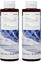 Korres Liliac 2x250ml Korres Liliac 2x250ml