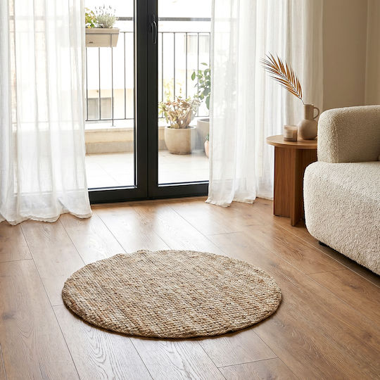 Ravelia Wohnzimmer Teppich Maschinengefertigt aus Jute